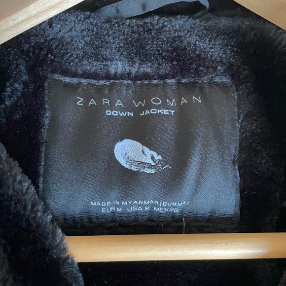 Fuzzy Black Jacket from Zara!! - Picture 2 of 3